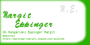 margit eppinger business card
